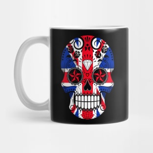 British Flag Skull Uk Mug